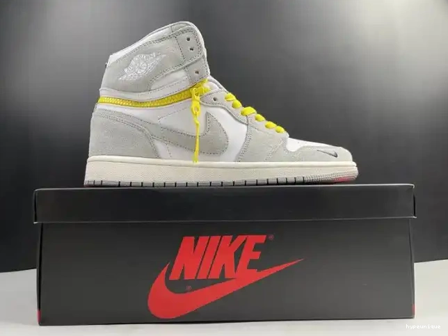 HYPE High 1 CW6576-100 Light Air Switch Smoke Jordan 0528